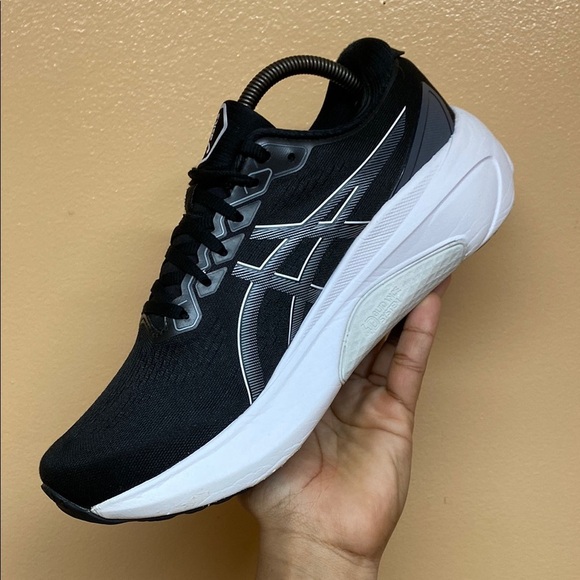 ASICS Gel Kayano 30 Running Sneakers “Black White Sheet Rock” - Picture 9 of 17